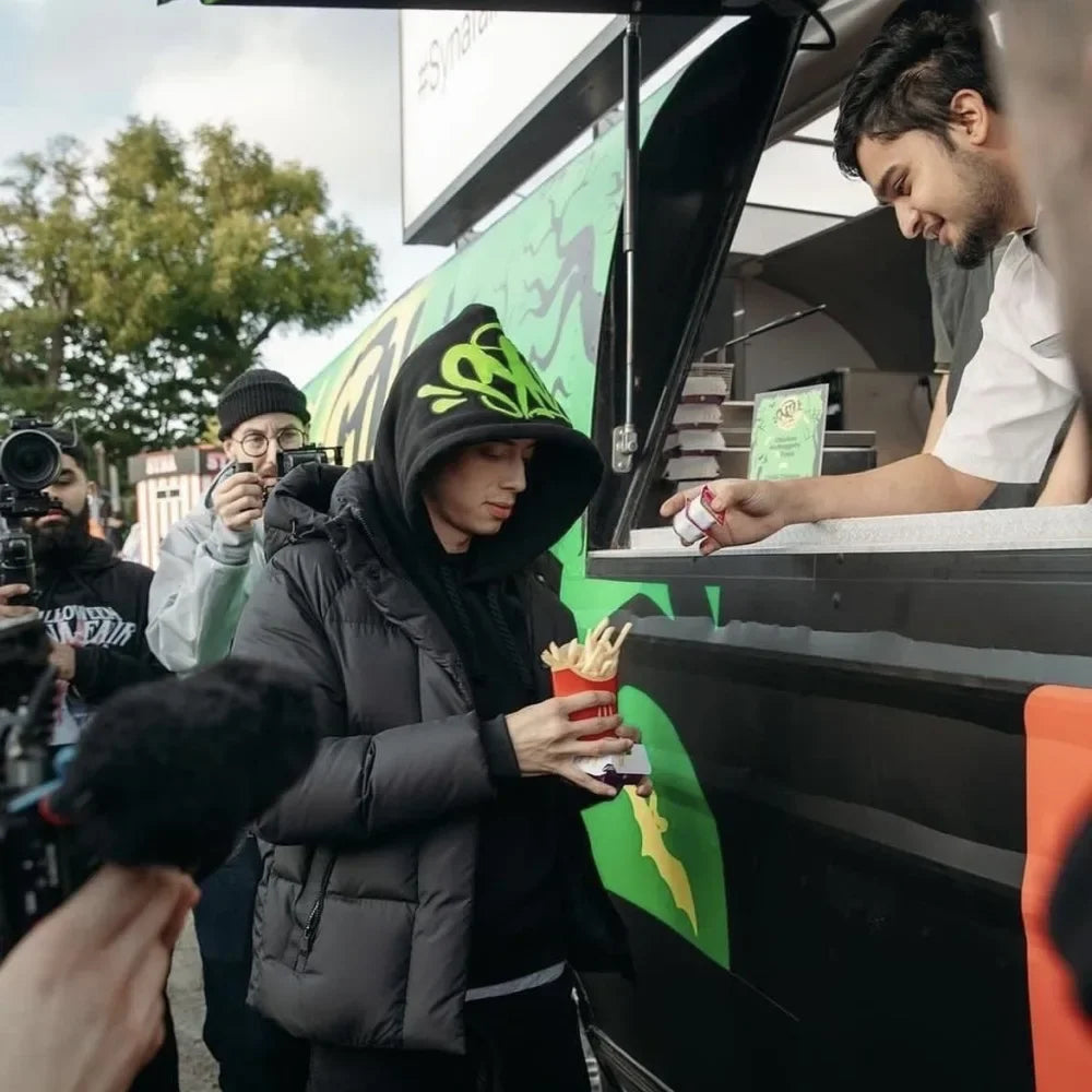 Sy-World Casual Streetwear Sportswear Hoodie Sweatshirt Men's Women's Hip Hop Style Winter Cotton Long Pants Set