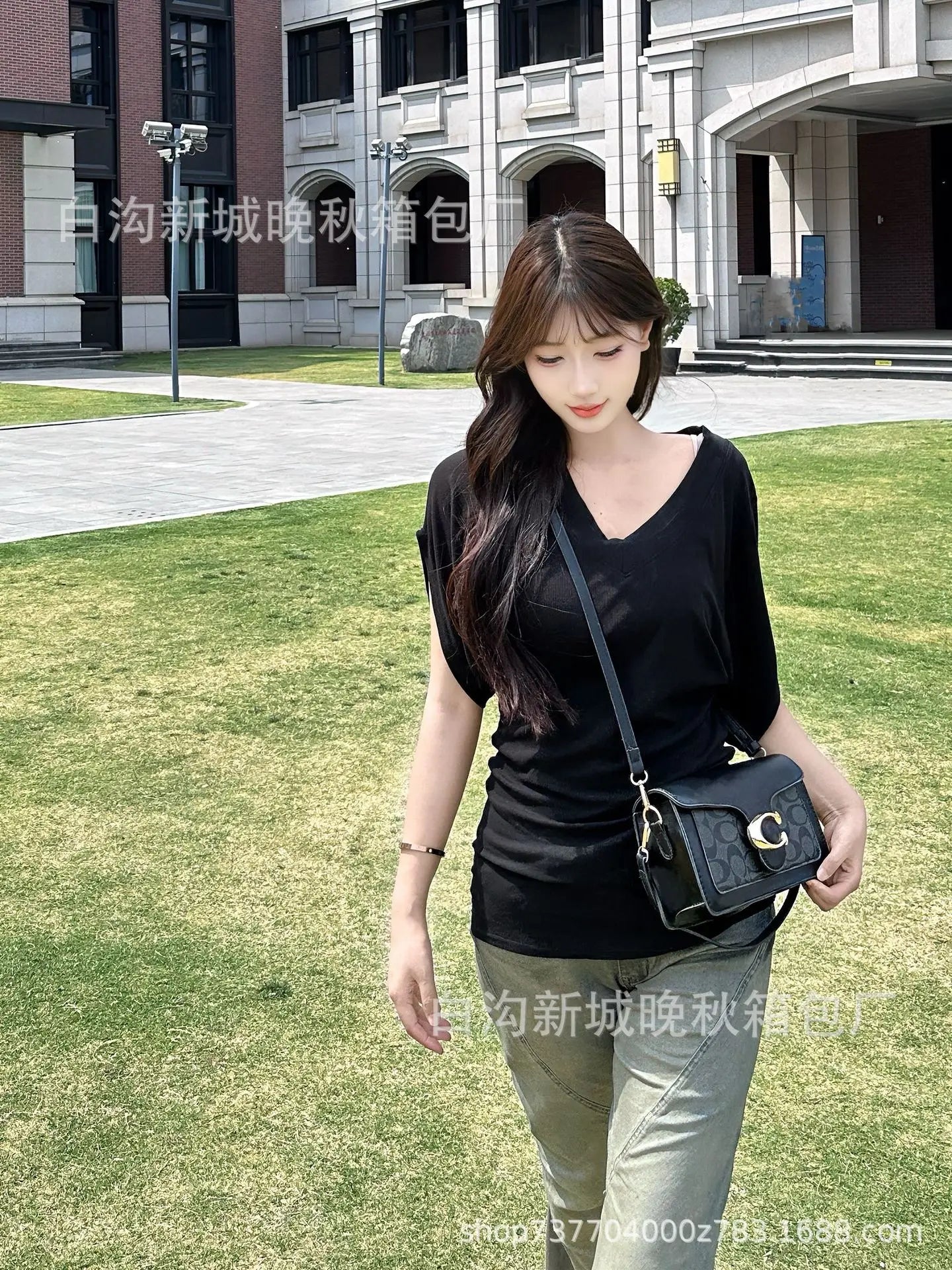 25 new Koujia rhombic taby Dionysian portable chain crossbody bag Joker fragrance underarm shoulder bag