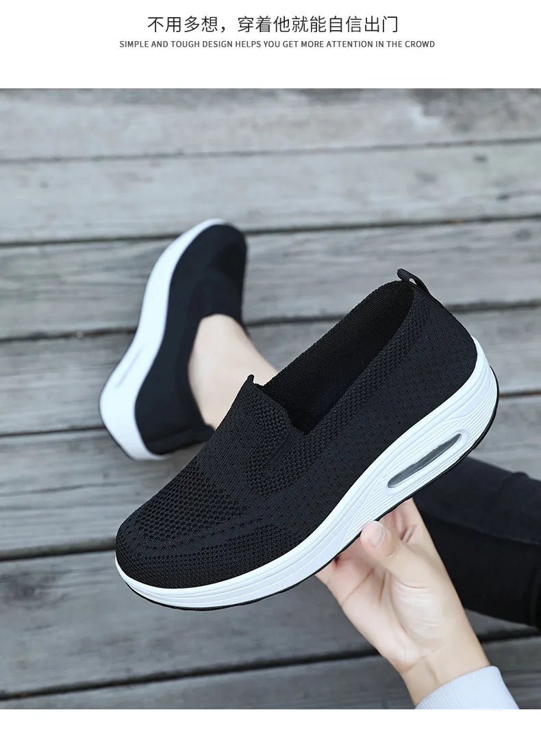 Comfort Women'S Summer Sneakers Mesh Fabric Casual Sneaker Cheap Shoes Clearance Free Shipping Non-Slip Women'S Shoes