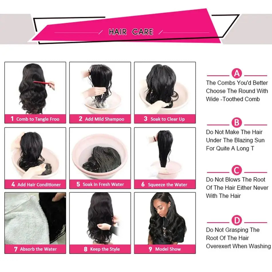 Loose Body Wave Bob Wig Human Hair 13x4 Lace Front Wig 230% Density Virgin Remy Hair Preplucked 4x4 Lace Closure Wig For Women