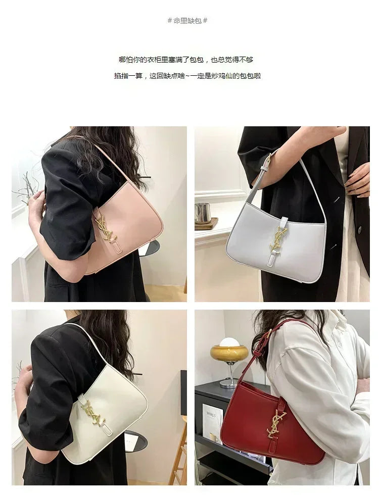 High Design Fashionable Women Bag Underarm Bag Trendy and Versatile Large Capacity Quality Shoulder Bag Minimalist Women's Bag