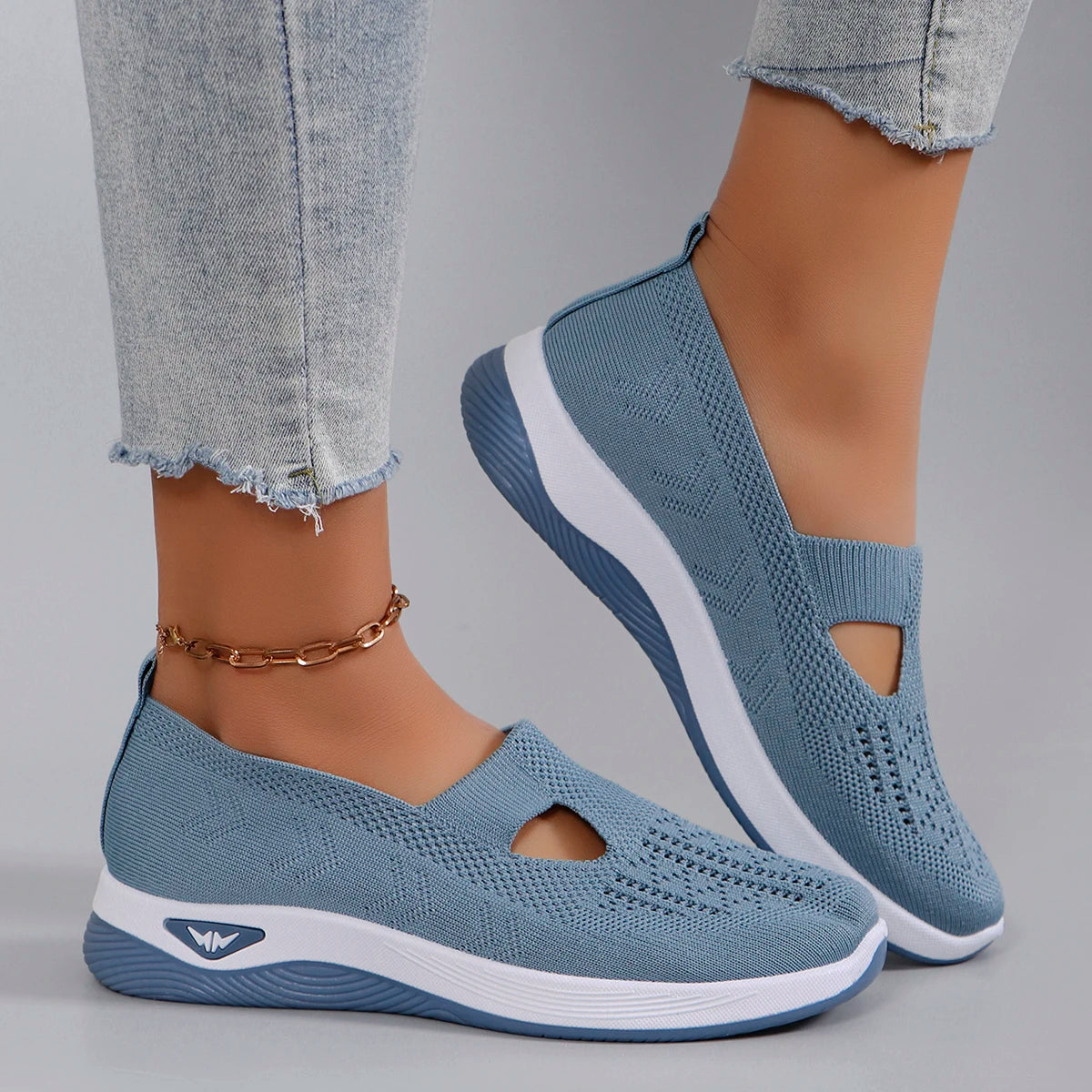 Women's summer breathable mesh flat shoes women's shoes casual sneakers shoes, clearance free shipping