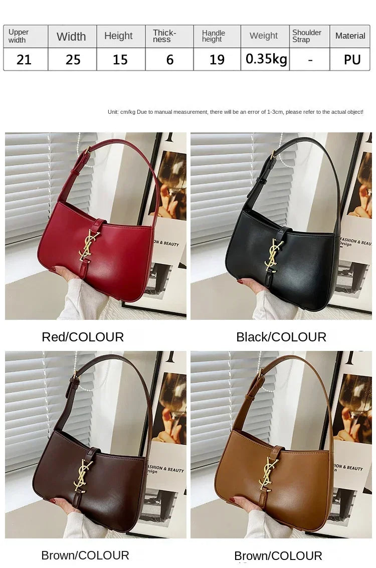 High Design Fashionable Women Bag Underarm Bag Trendy and Versatile Large Capacity Quality Shoulder Bag Minimalist Women's Bag