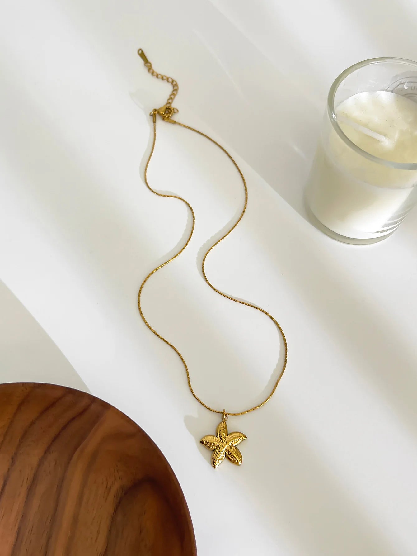 Summer Women's Starfish Conch Shell Necklace Fashion Stainless Steel Gold/Silver Color Crab Turtle Choker Beach Jewelry Gifts