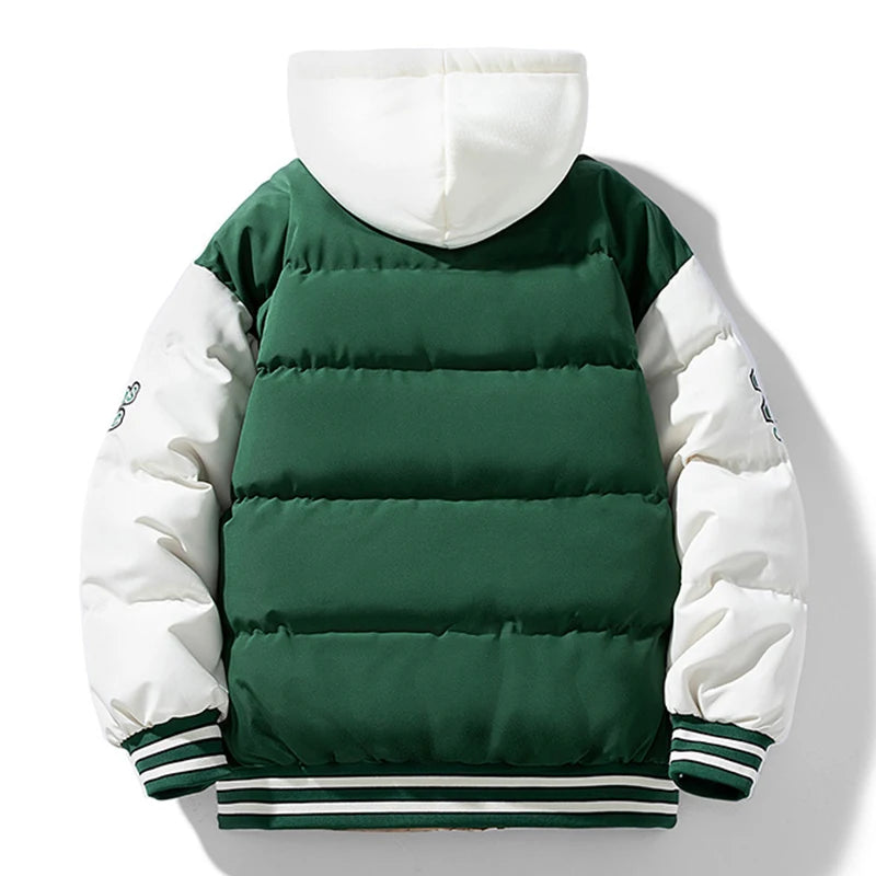 Winter Men Fashion hickened Parkas Jacket Men Warm Windproof Jackets Parkas Men Autumn Casual Outwear Jackets Parkas Coats Male