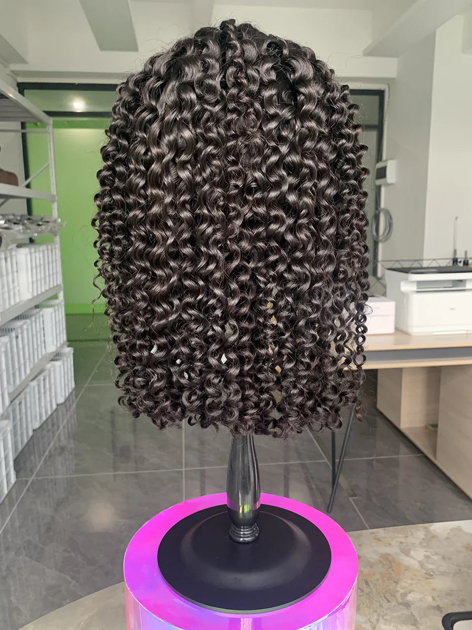 Bob Loose Wave Lace Front Wig Human Hair 100 Original Vietnam Natural Black Colored Full 13x4 Wet and Wavy Human Wig 250 Density