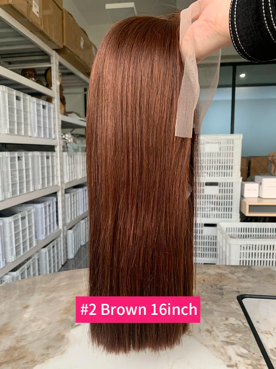 Vietnamese Glueless Wigs 100%human Hair Quality 2x6 Lace Closure Ready to Wear Wig 250 Density13x6 13x4 Lace Frontal Bob Wigs #2