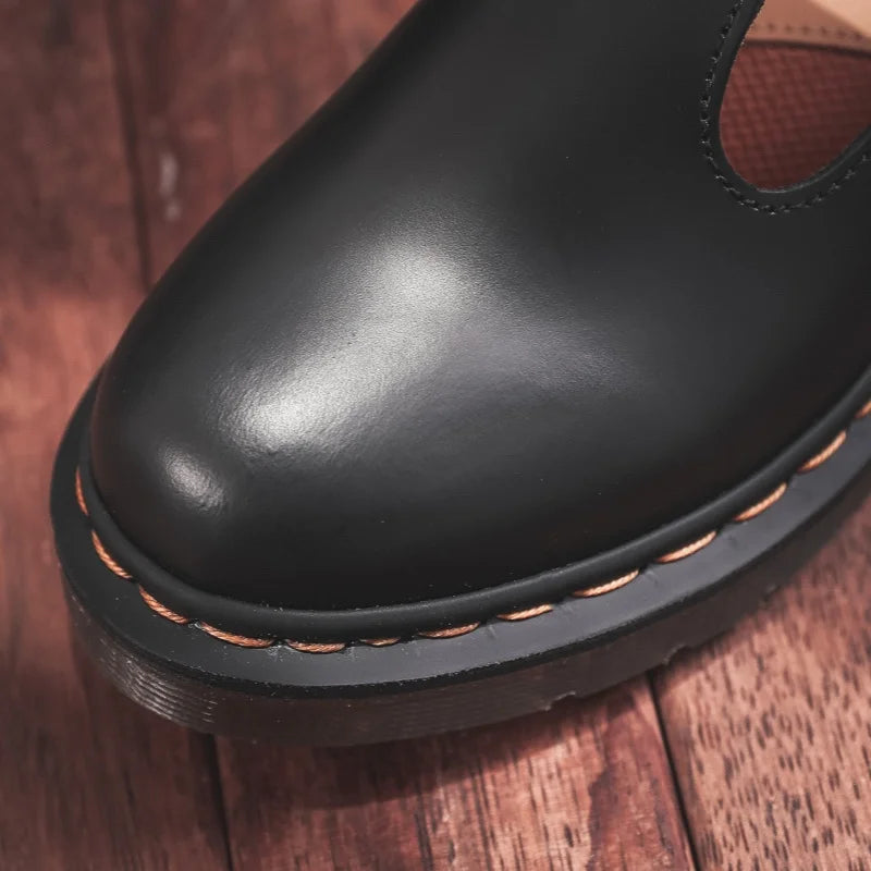 Spring and Autumn Casual Shoes for Men and Women 2025 Fashion Mary Jane Shoes Women Thick-soled British Business Casual Shoes 45