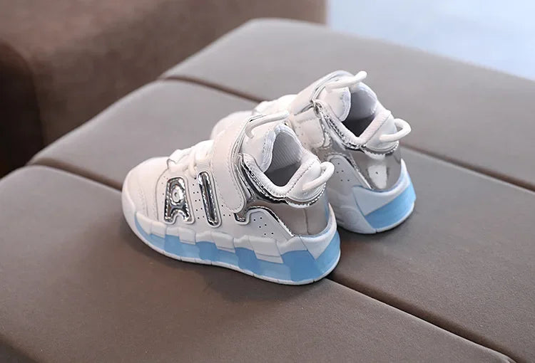 Tennis Shoe Autumn New Children Sport Sneakers Boys Girls Shoes Breathable Casual Shoes Trend Board Comfortable Kid Sneakers