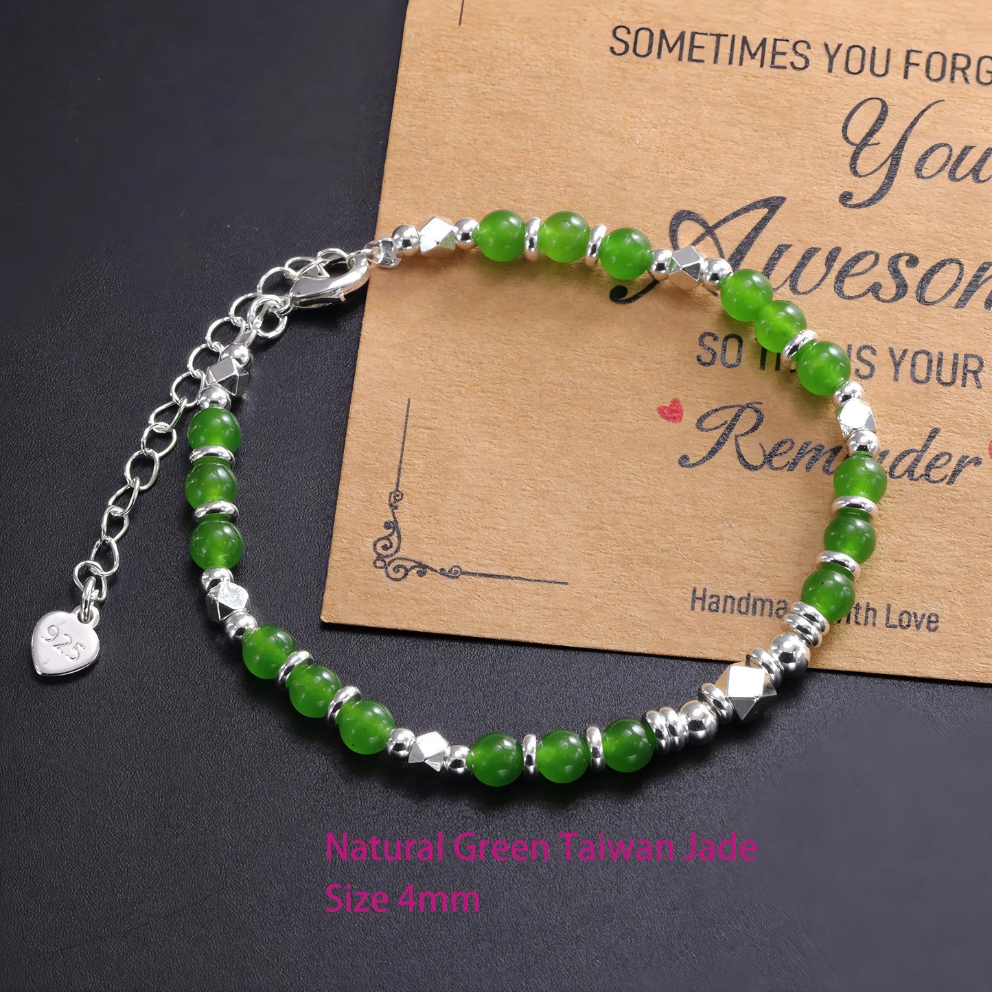 VENTFILLE 925 Sterling Silver Line Extremely fine Bracelet for Women Love Haert Bead Korean Ins Sweet Jewelry Gift Dropshipping