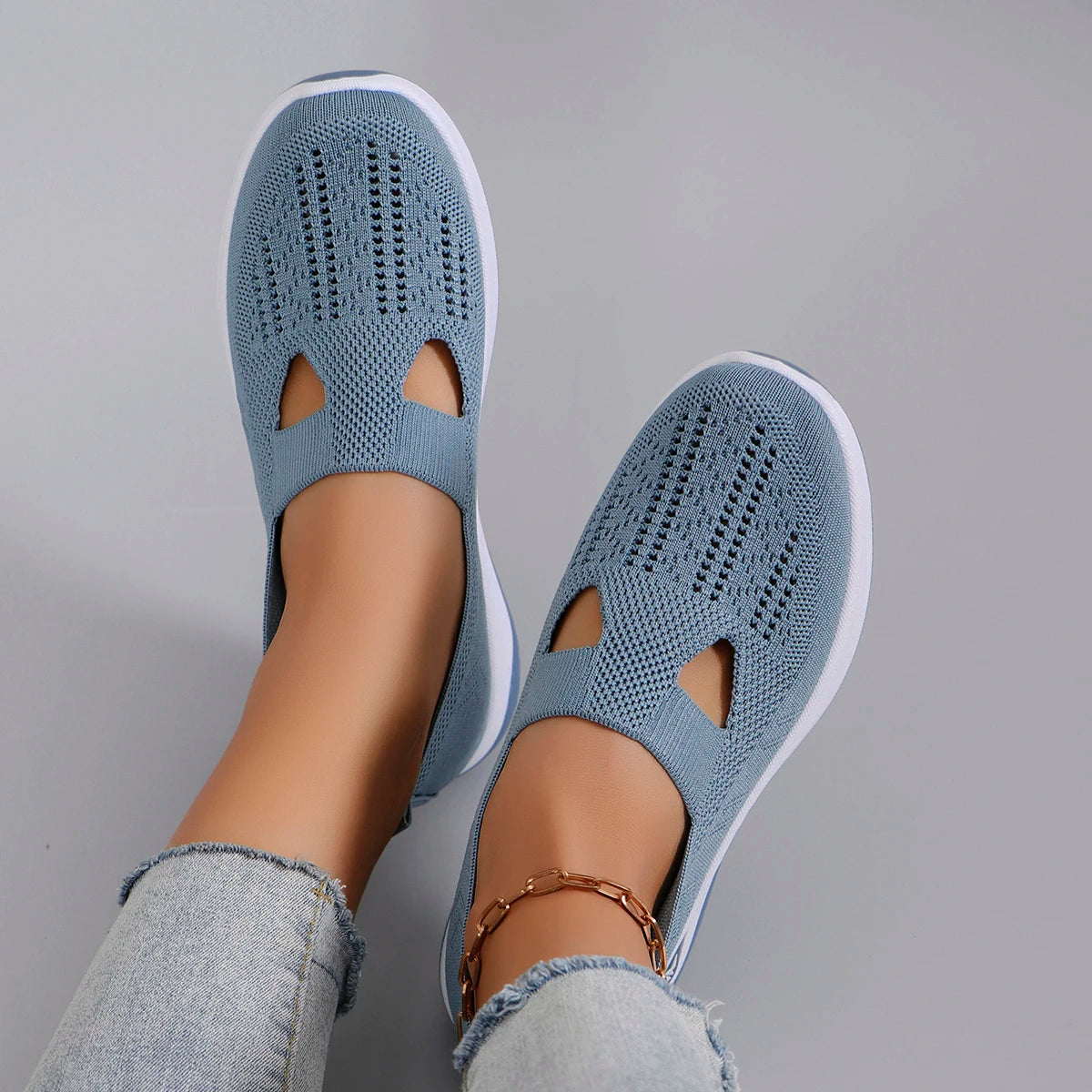 Women's summer breathable mesh flat shoes women's shoes casual sneakers shoes, clearance free shipping