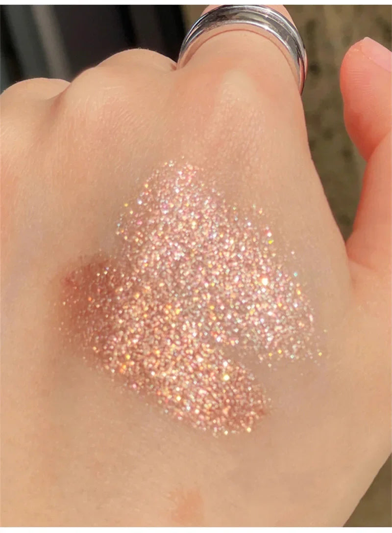 9 Colors Chocolate Eye Shadow Palette Pearly Matte Earth Color Eyeshadow Pallete Shiny Sequins Eye Pigments Lasting Makeup