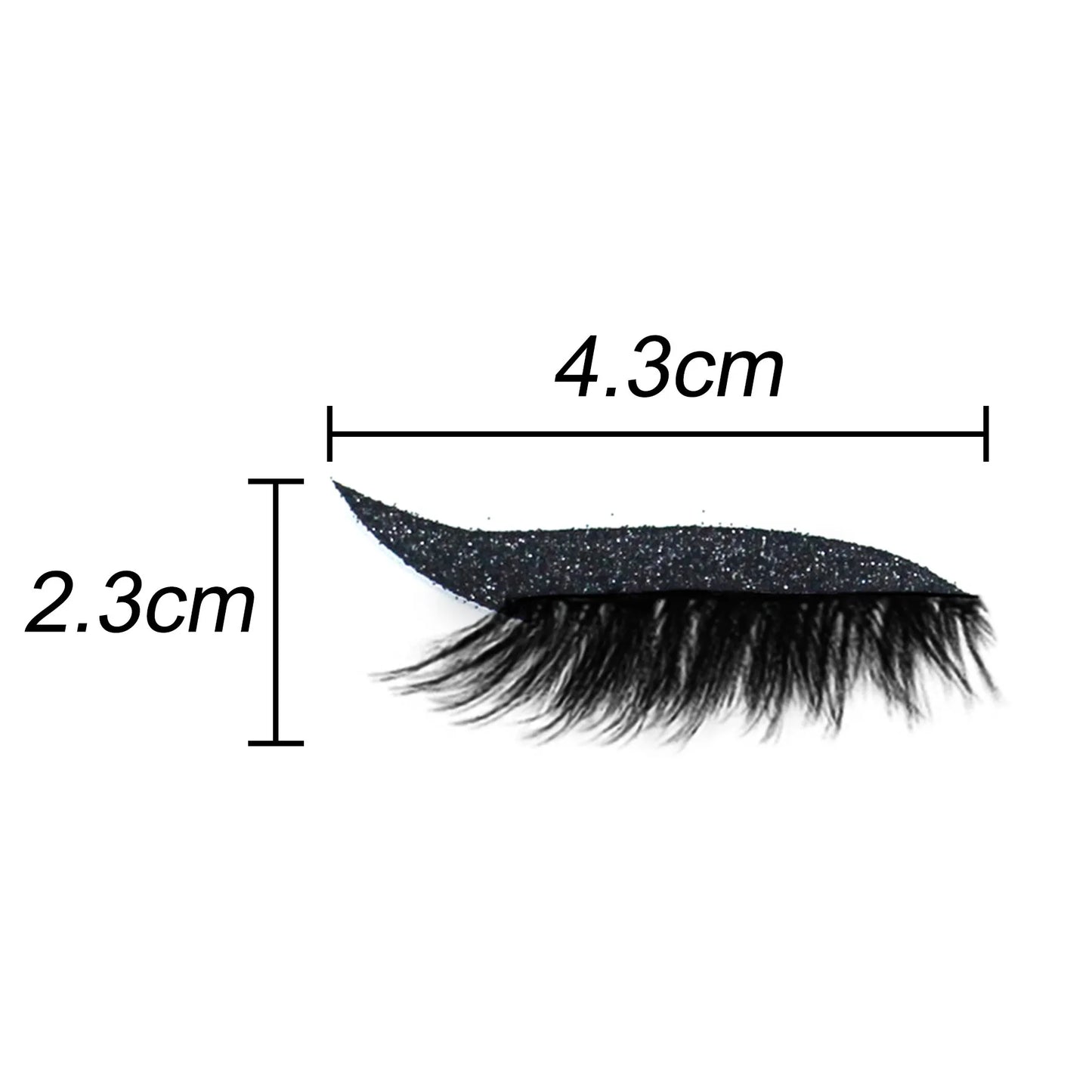 Eyeshadow Eyelash Patch Seamless Makeup Stickers False Eyelashes Innovative Reusable Eyelashes For Cosplay Special Occasions