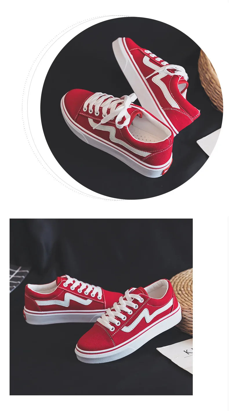 2023 Spring Summer Sneakers Women's Canvas Shoes Female Vulcanize Flats Denim couple shoes zapatillas mujer platform shoes