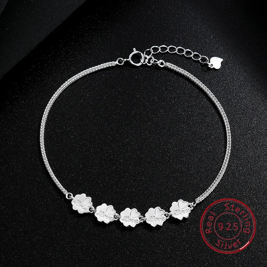 2025 925 Silver Luxury Bracelet for Women Niche European American Design All Match