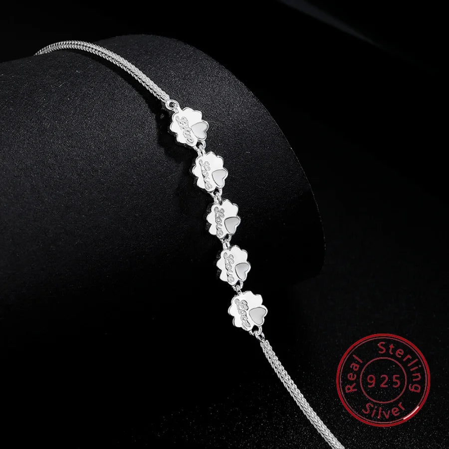 2025 925 Silver Luxury Bracelet for Women Niche European American Design All Match