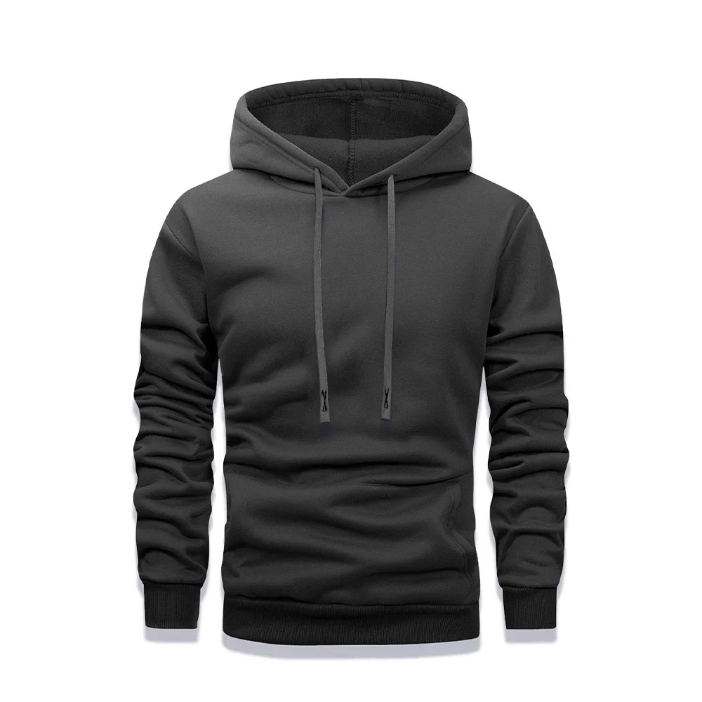Spring Autumn Pullovers Fashion Black Multiple Colour Oversized Sweatshirts Top Men's Casual Hoodies Women's Fleece Warm Hoodies