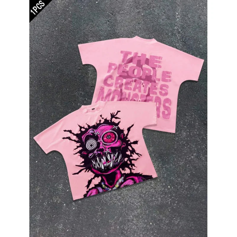 Luxury Brand T-shirt Men Short Sleeve Tee T Shirts for Man Designer Clothes Men's Crop Top Y2k New in Tops and T-shirts Clothing