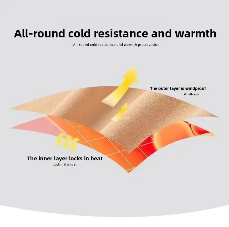 Men's Autumn Winter Lamb Velvet Set Thickened Fleece Casual Sports Outerwear And Pants Large Size Comfortable Dad Clothes