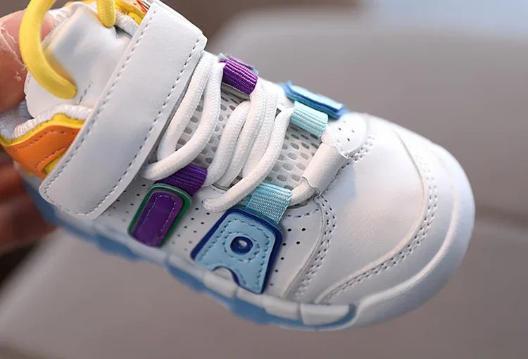 Tennis Shoe Autumn New Children Sport Sneakers Boys Girls Shoes Breathable Casual Shoes Trend Board Comfortable Kid Sneakers