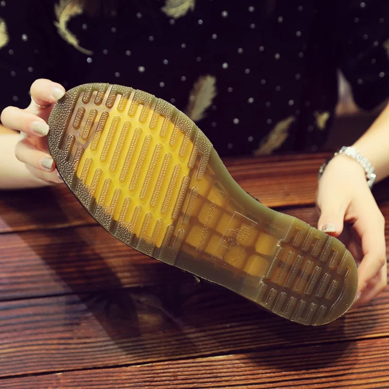 Spring and Autumn Casual Shoes for Men and Women 2025 Fashion Mary Jane Shoes Women Thick-soled British Business Casual Shoes 45