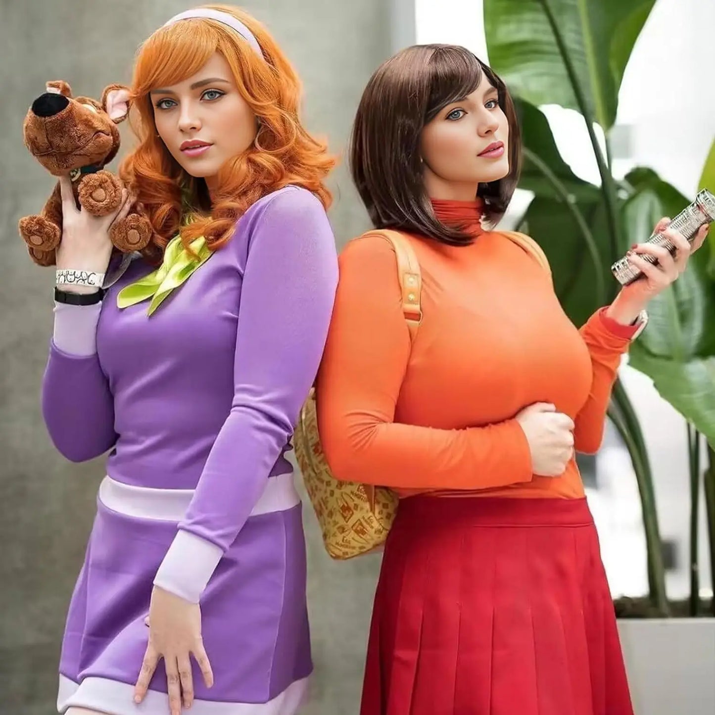 Brown Bob Wig With Bangs Synthetic Short Bob Wigs For Women Straight Bob Bangs Wig Heat Resistant Hair For Cosplay Daily Party