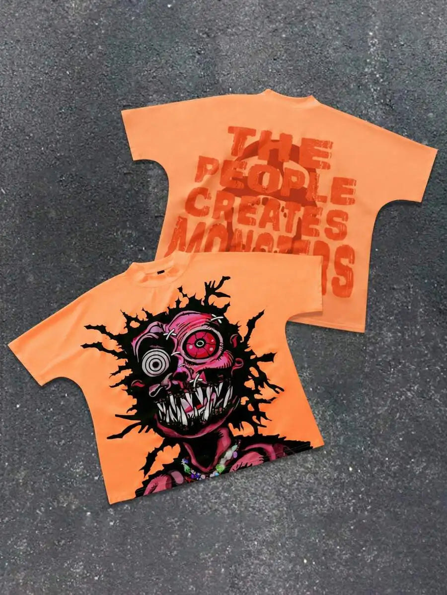 Luxury Brand T-shirt Men Short Sleeve Tee T Shirts for Man Designer Clothes Men's Crop Top Y2k New in Tops and T-shirts Clothing