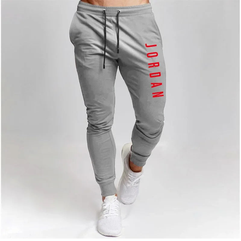 Men Loose and Versatile Stretch Trousers Cross-border Spring and Autumn Sports Pants Casual Pants Slim Casual Sports Pants S-3XL