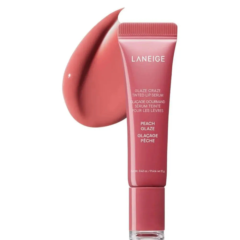 Donut Colored Lip Balm Moisturizing Lip Gloss Mirror Transparent Lip Glaze Jelly Lip Enrichment Oil Non Fading Lip Makeup