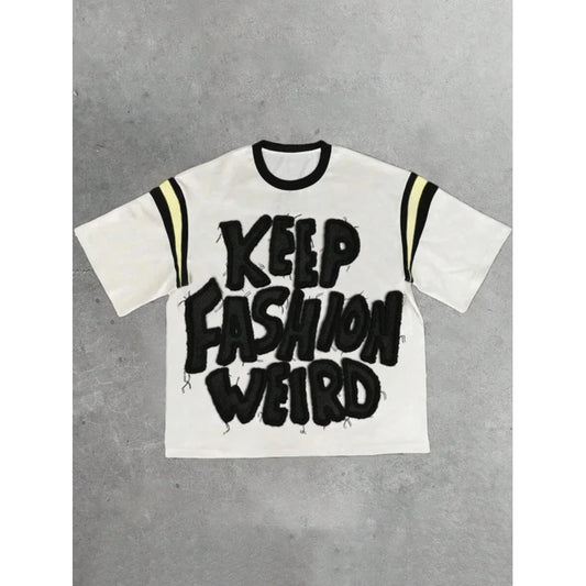 Male Clothes Man Funny T Shirt Crop Top Y2k Korean Tops Summer T-shirt Men Overfit Short Sleeve Luxury Brand T-shirt Street Wear