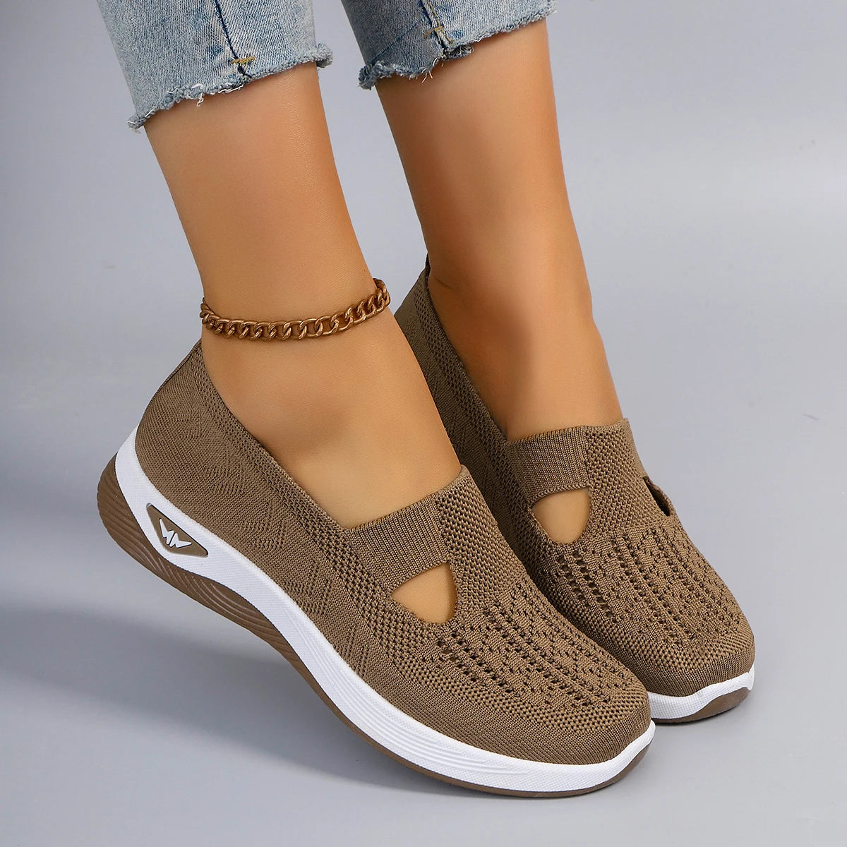 Women's summer breathable mesh flat shoes women's shoes casual sneakers shoes, clearance free shipping