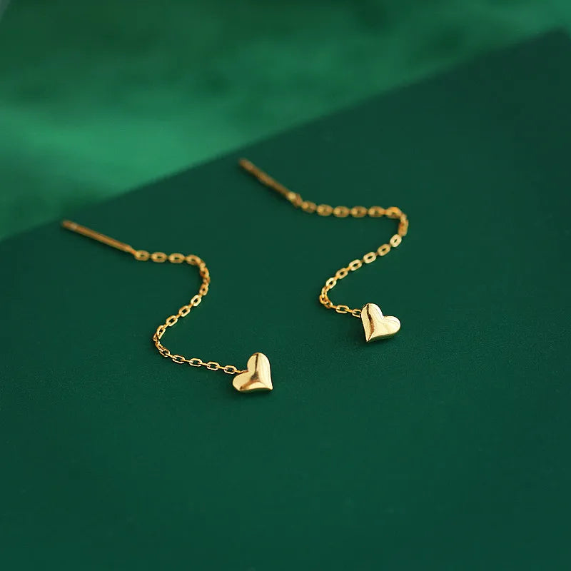 European and American Black Drop Tassel Long Earrings 2025 New Fashion Party Luxury Accessories For Womens Temperament Jewelry