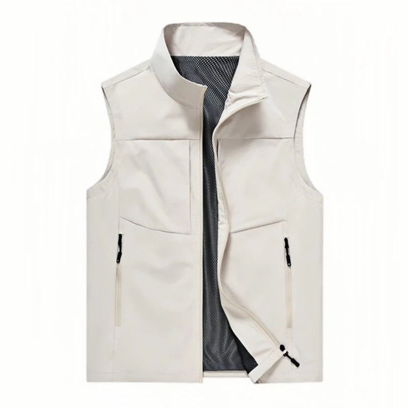 Men‘s Vests Casual Winter Fleece Warm Waistcoats Fashion Thermal Vests Sleeveless Jackets Windbreaker Vests Clothing