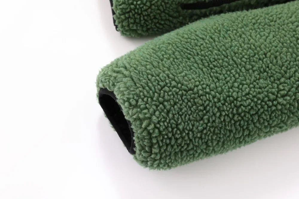 Vintage American Style Double-Sided Wearable Black Eight Ball Flocking Woolen Jacket Zipper For Men And Women Casual Use