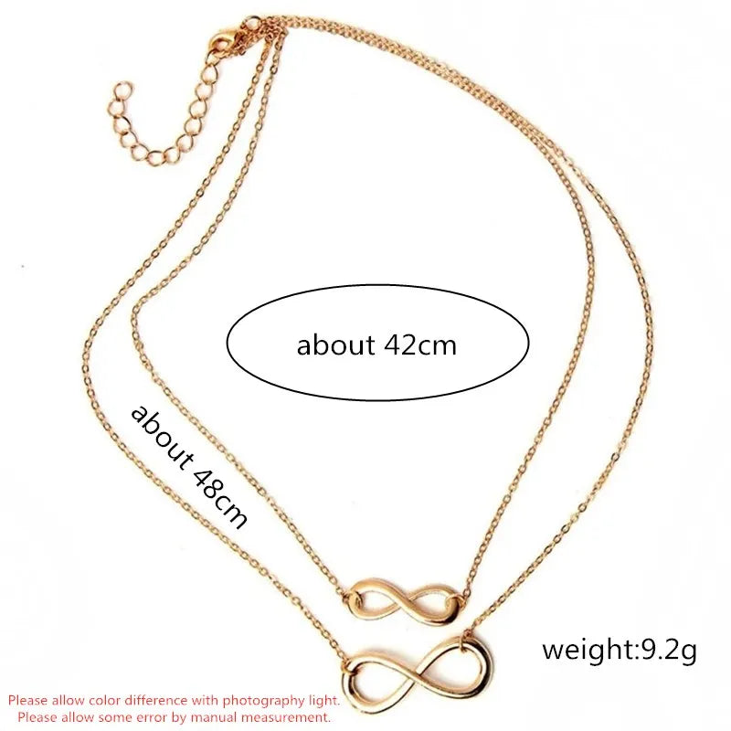 New Golden Silver Color Small Heart Necklaces Bijoux For Women Collars Fashion Jewelry Collarbone Pendant Necklace NA219