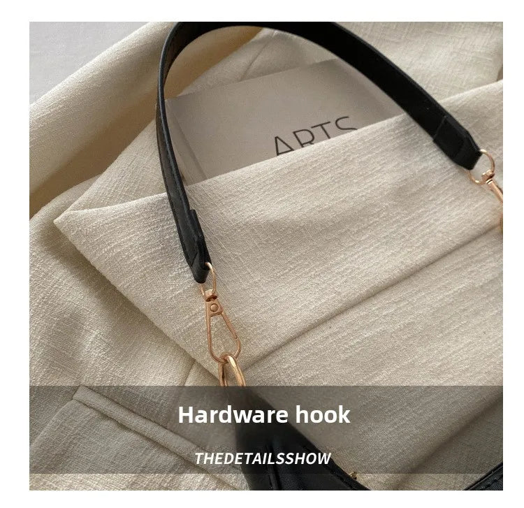 New Fashionable High-end Moon-shaped Baseball Bag Showing Luxury Women's Single Shoulder Bag Elegant lady Handbags bolso mujer